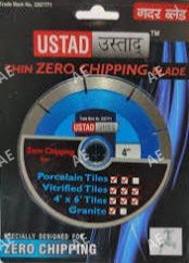 USTAD 4 Inch Thin Zero Chipping Diamond Tile Cutting Blade