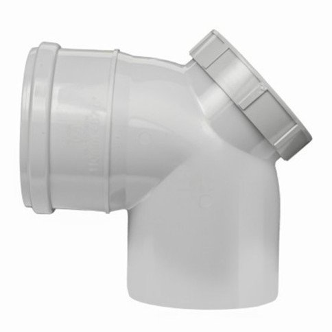 SWR PVC Door Elbow Socket 110mm