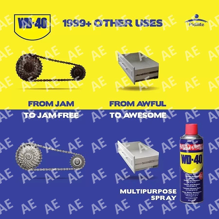 WD-40 Multipurpose Cleaning Spray 420 ml
