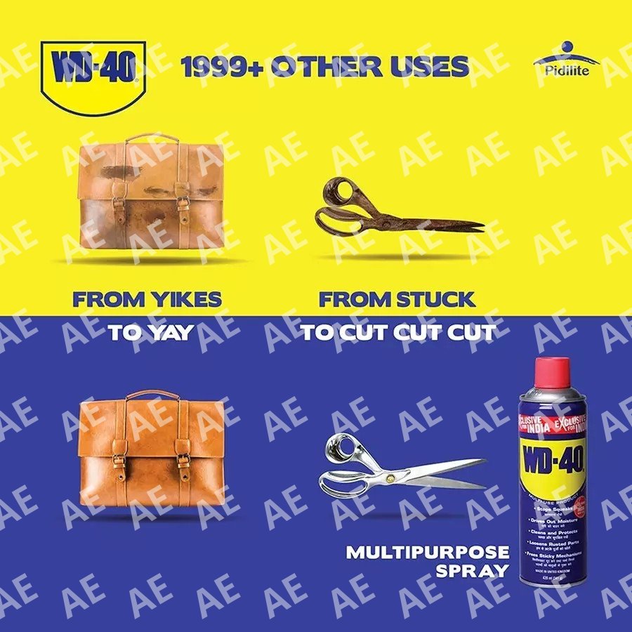 WD-40 Multipurpose Cleaning Spray 420 ml