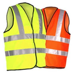 Luminous Safety Jackets Red/ Orange/ Yellow/ Green