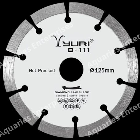 Yuri C 111 U Slot Diamond Saw Blade, 110 mm