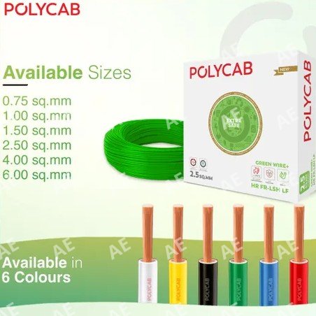 Polycab Electrical Wire 0.5 sq mm